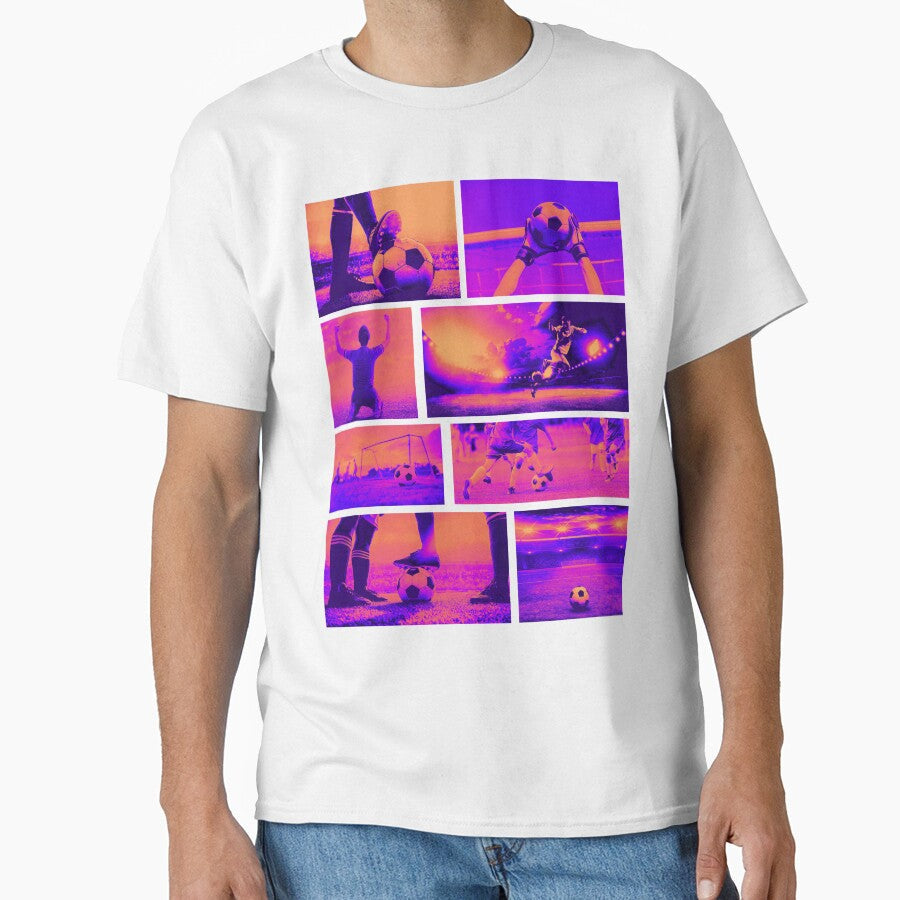 Soccer Field Photo Ultimate Hypebeast Sunset Design - Adult & Kids T-Shirts, Sweatshirts & Hoodies apparel design preview 1