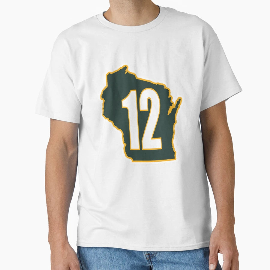 Wisconsin Map 12 T-Shirt - Streetwear Style Men Women - T-Shirt, Sweatshirt, Hoodie