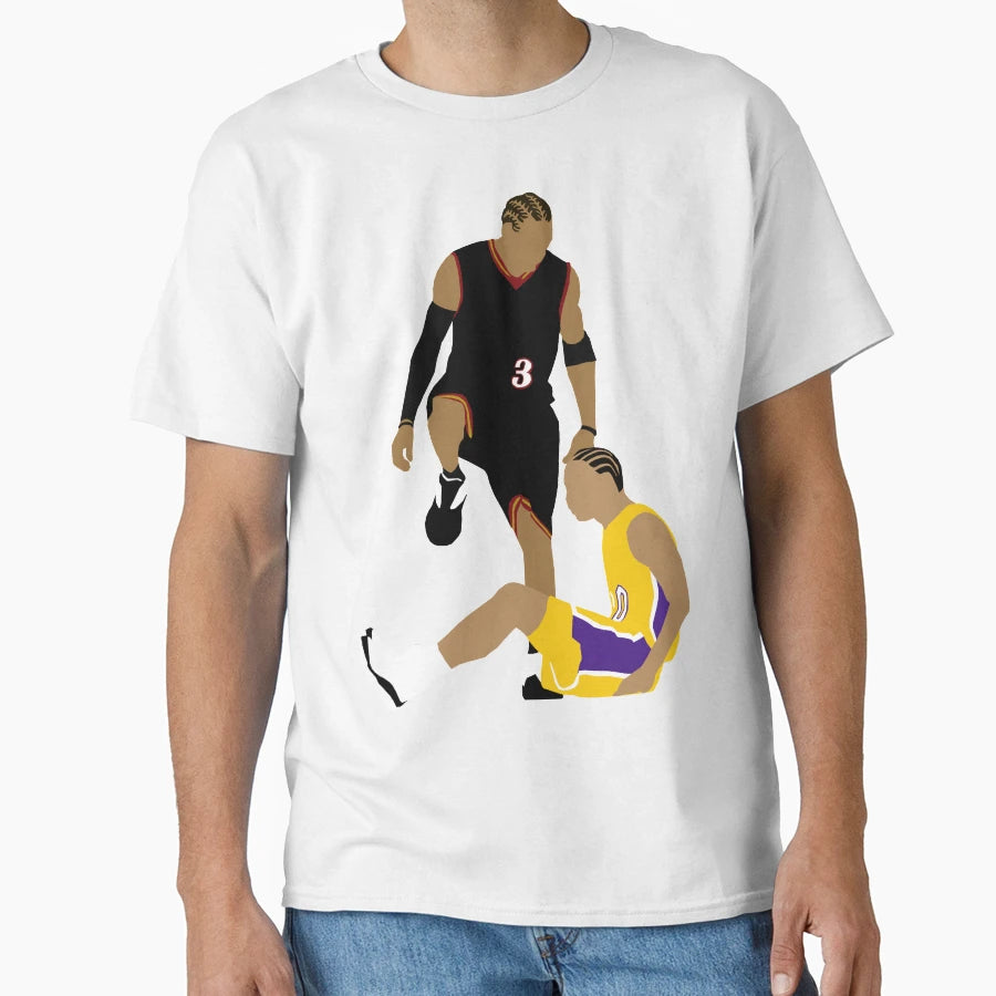 Allen Iverson Stepover T-Shirt - Casual Everyday Wear Men Women - T-Shirt, Sweatshirt, Hoodie