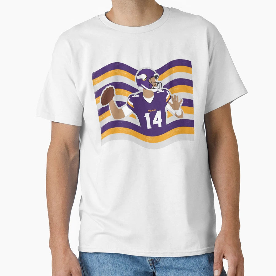 Sam Darnold Waves T-Shirt - Custom Art Print Men Women - T-Shirt, Sweatshirt, Hoodie