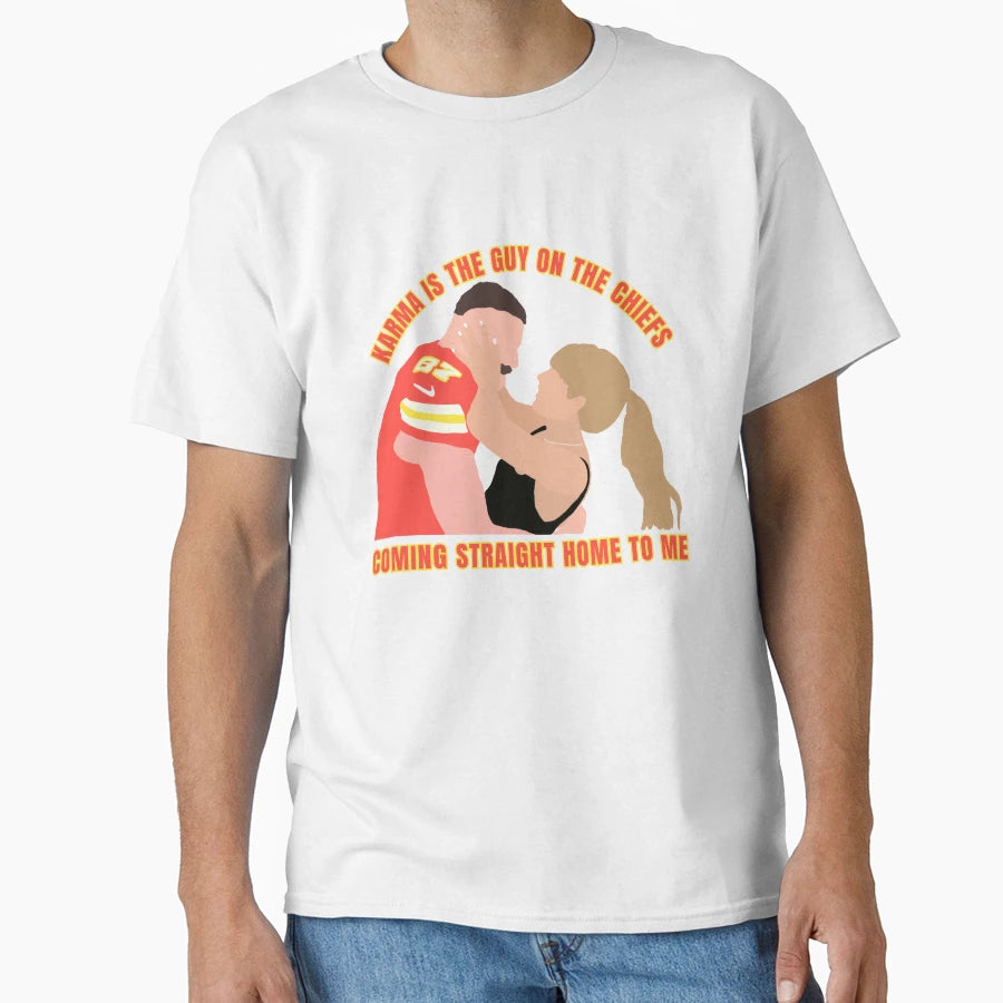 Karma Is Guy T-Shirt - Unique Graphic Men Women - T-Shirt, Sweatshirt, Hoodie