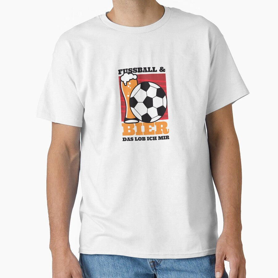 Football And Beer by DavinciStore21 - Adult & Kids T-Shirts, Sweatshirts & Hoodies apparel design preview 1