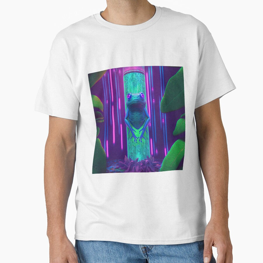 Futuristic frog by IA-Power - Adult & Kids T-Shirts, Sweatshirts & Hoodies apparel design preview 1