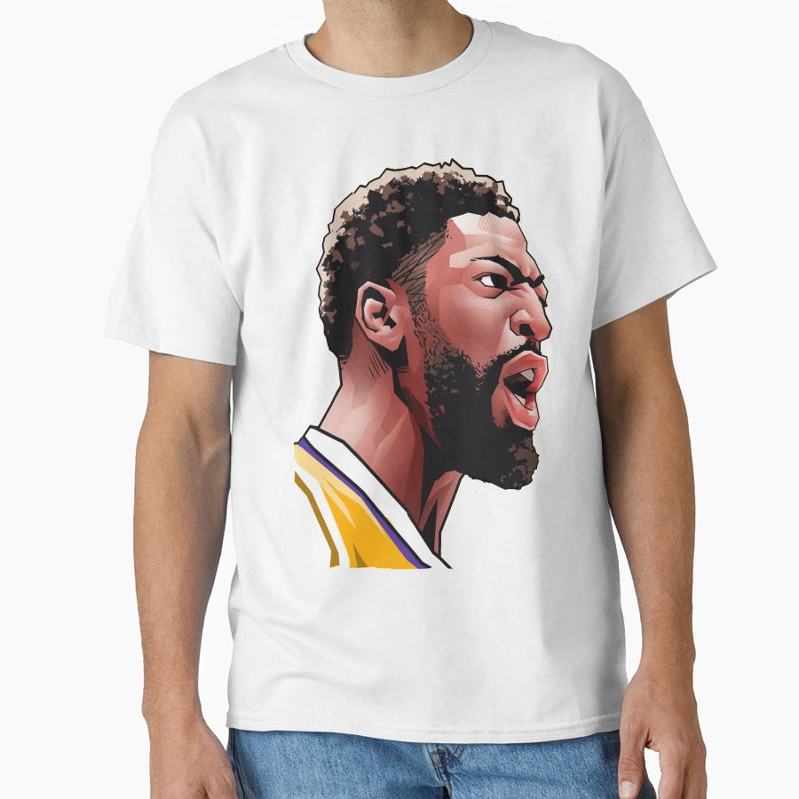 Anthony Davis 3 Brow Basketball T-Shirt - Minimalist Print Unisex - T-Shirt, Sweatshirt, Hoodie