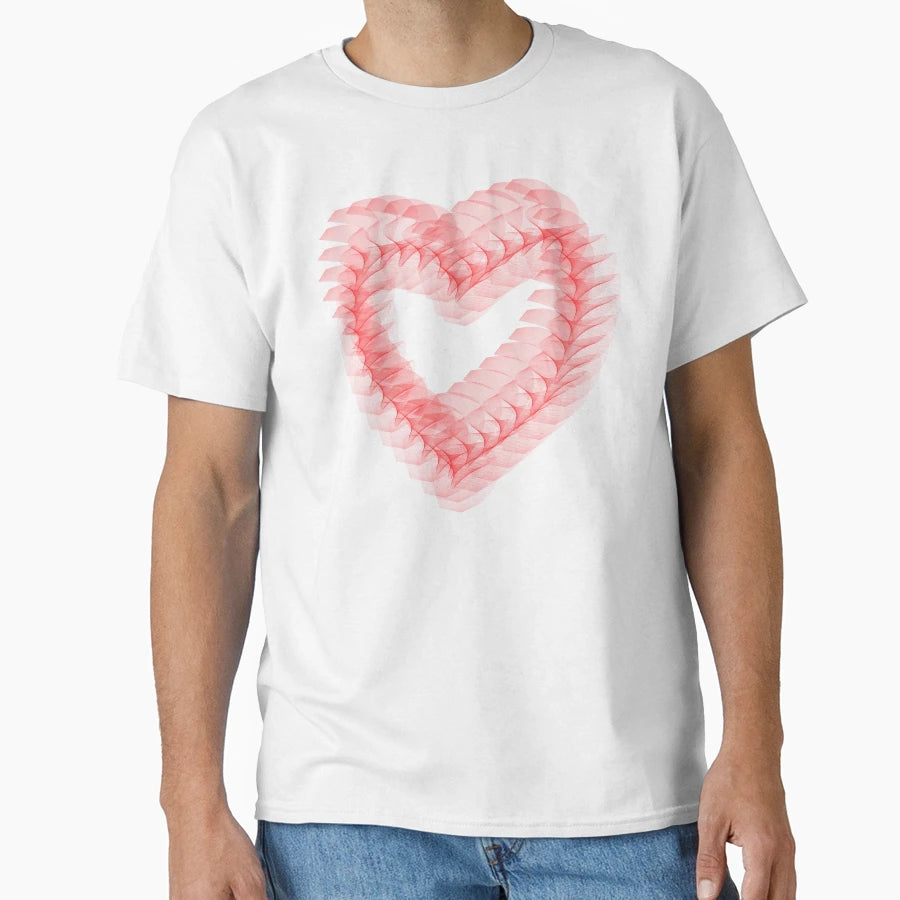 Love Heart T-Shirt - Novelty Apparel Men Women - T-Shirt, Sweatshirt, Hoodie