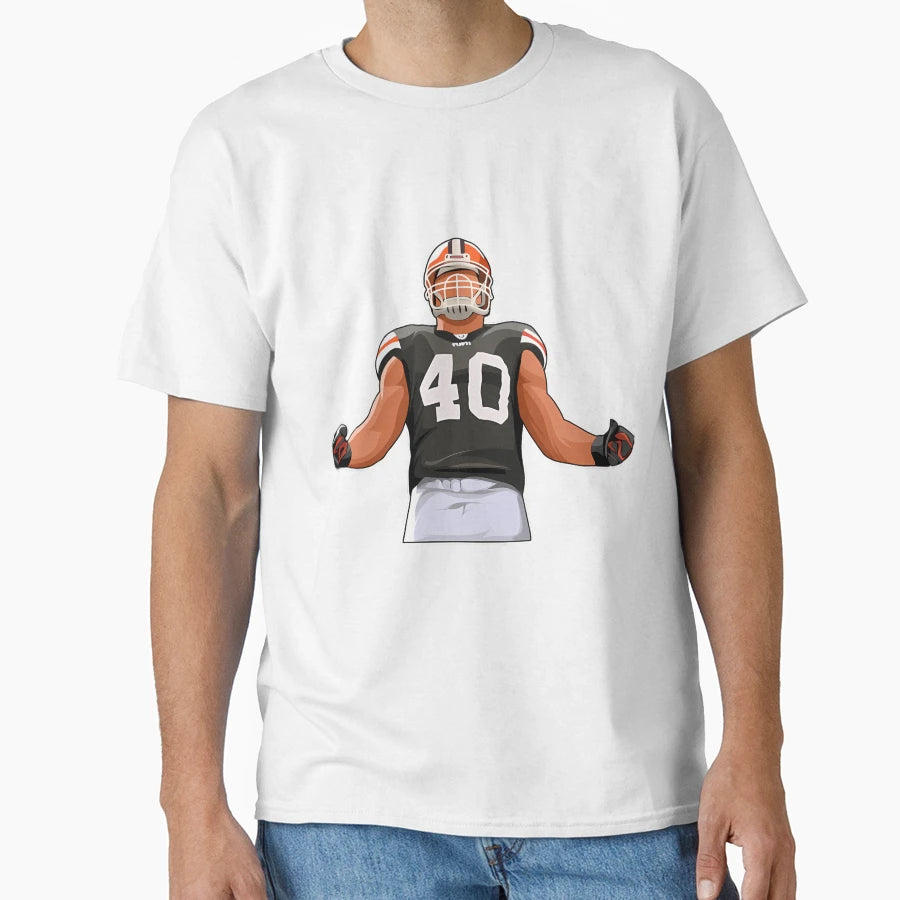 Peyton Hillis 40 Anger Reaction T-Shirt - Aesthetic Graphic Men Women - T-Shirt, Sweatshirt, Hoodie