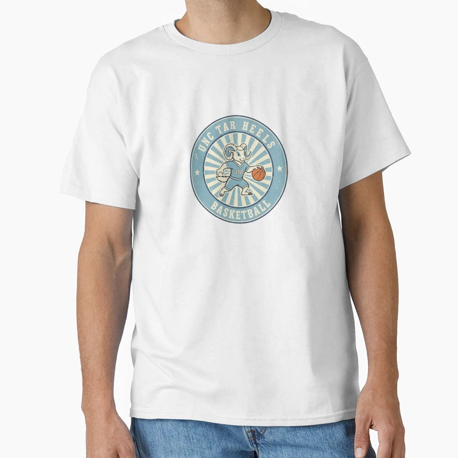 Unc Basketball T-Shirt - Custom Art Print for Adults - T-Shirt, Sweatshirt, Hoodie