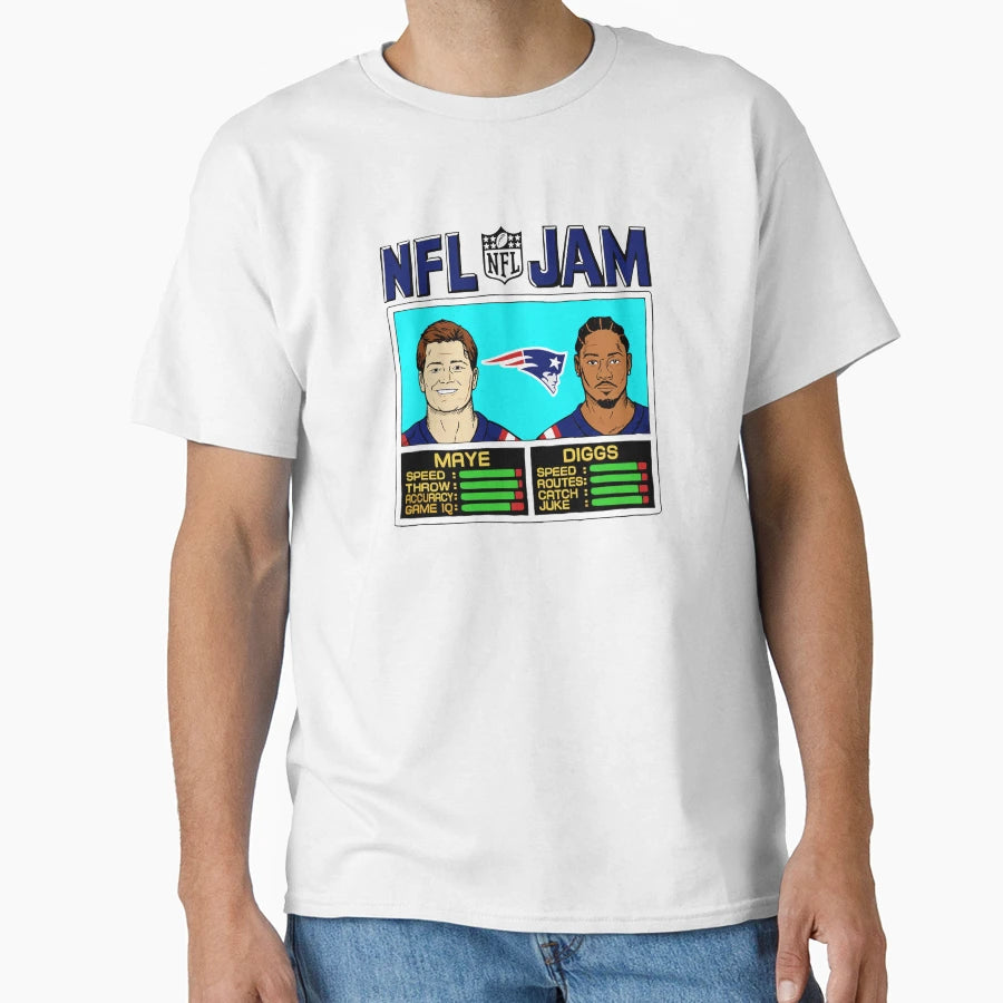 New England Patriots Drake Maye SD T-Shirt - Unique Graphic Unisex - T-Shirt, Sweatshirt, Hoodie