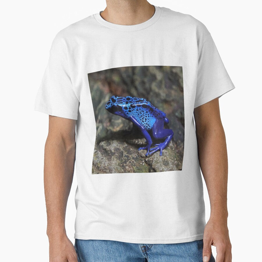 Blue Poison Dart Frog, Bright by mwagie - Adult & Kids T-Shirts, Sweatshirts & Hoodies apparel design preview 1
