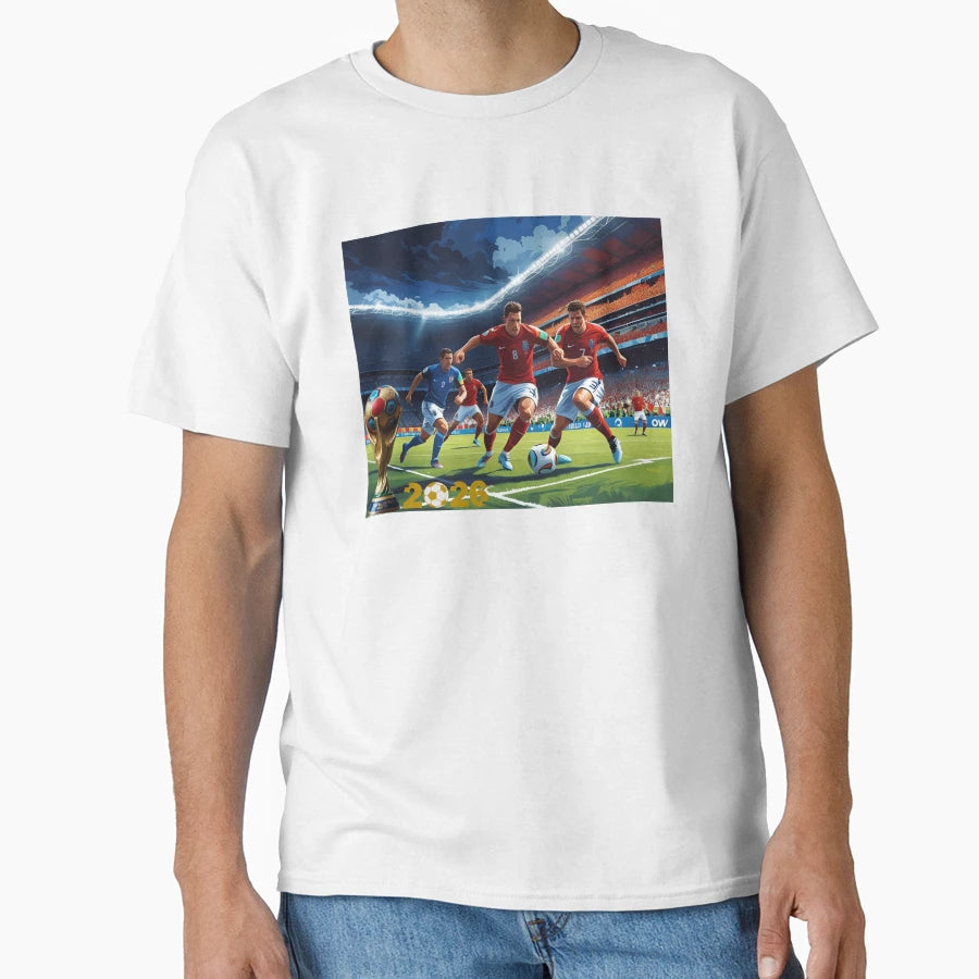Foot Ball 2026 T-Shirt - Fun Novelty Design for Adults - T-Shirt, Sweatshirt, Hoodie