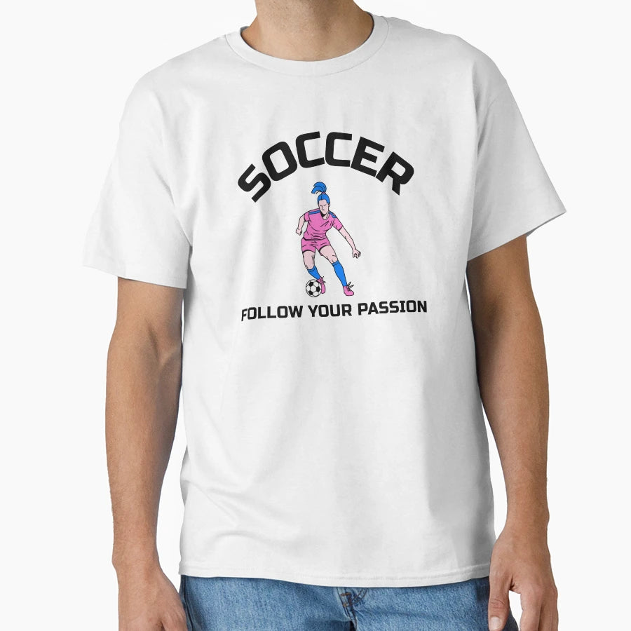 Soccer T-Shirt - Trendy Graphic Unisex - T-Shirt, Sweatshirt, Hoodie