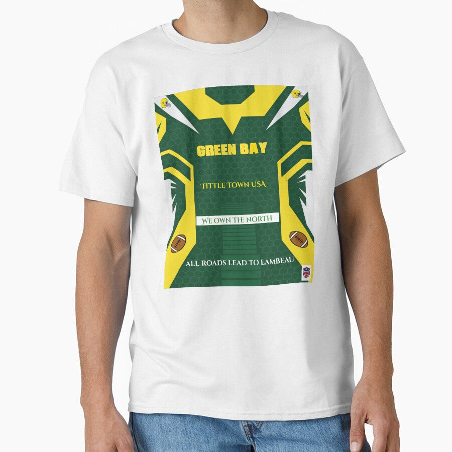 Green Bay Team Design by mturns57 - Adult & Kids T-Shirts, Sweatshirts & Hoodies apparel design preview 1