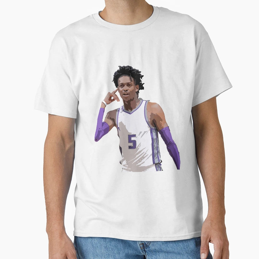 Deaaron Fox T-Shirt - Custom Art Print for Adults - T-Shirt, Sweatshirt, Hoodie