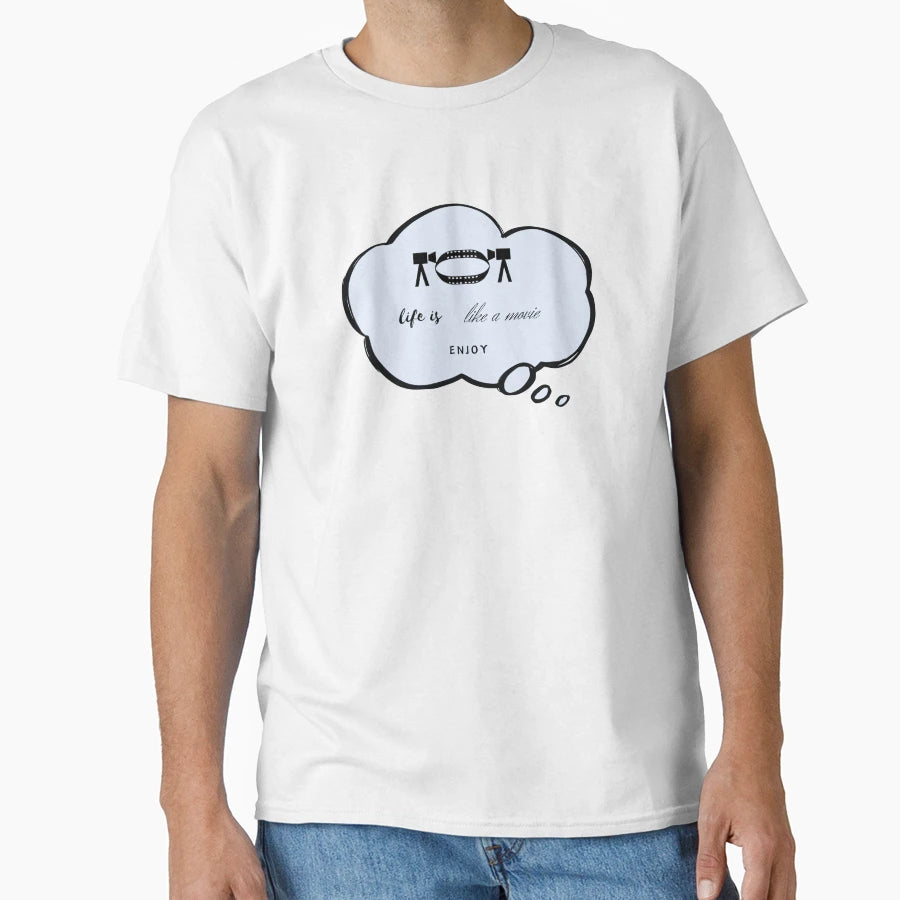 Life Is Like Movie T-Shirt - Trendy Graphic Unisex - T-Shirt, Sweatshirt, Hoodie