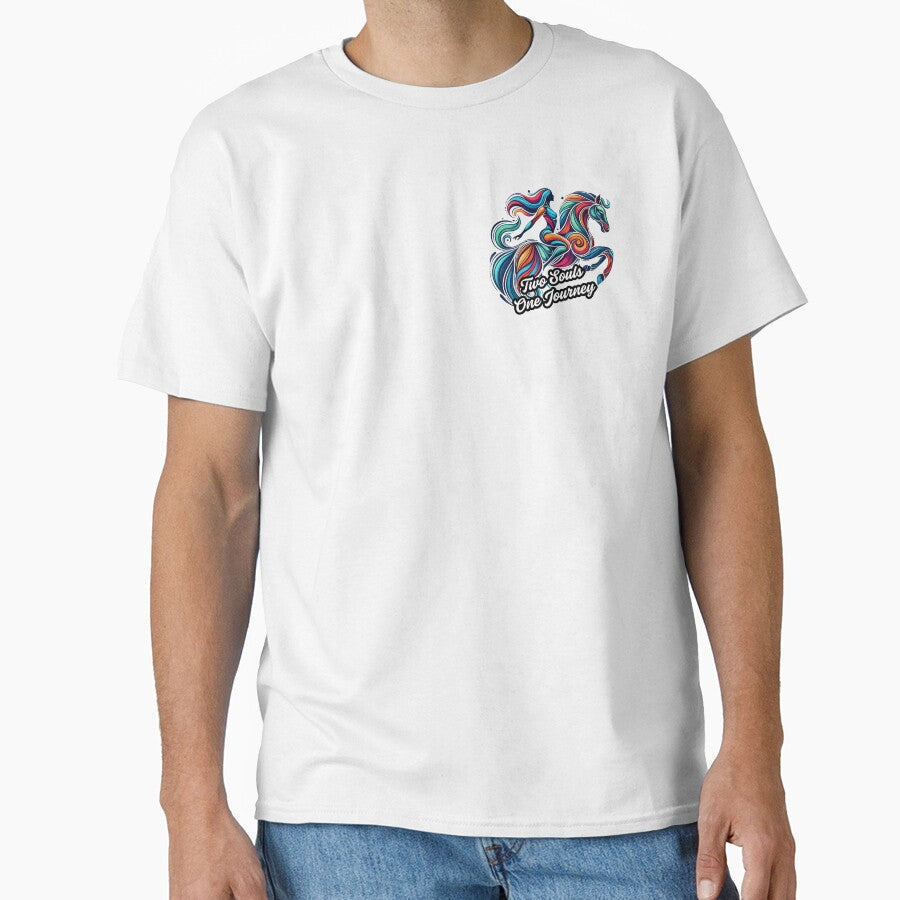 Two Souls One Journey by AnimalTricks101 - Adult & Kids T-Shirts, Sweatshirts & Hoodies apparel design preview 1