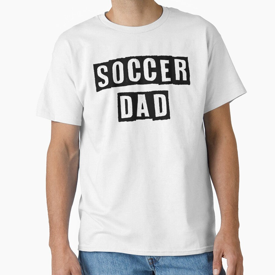 Soccer Dad for Fathers Day Gift by Noussairox - Adult & Kids T-Shirts, Sweatshirts & Hoodies apparel design preview 1