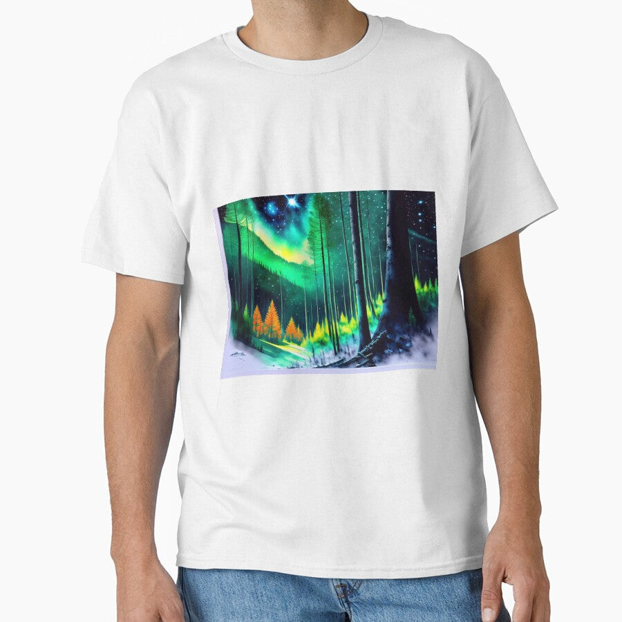 Green forest by M-Y-A-R-T- - Adult & Kids T-Shirts, Sweatshirts & Hoodies apparel design preview 1