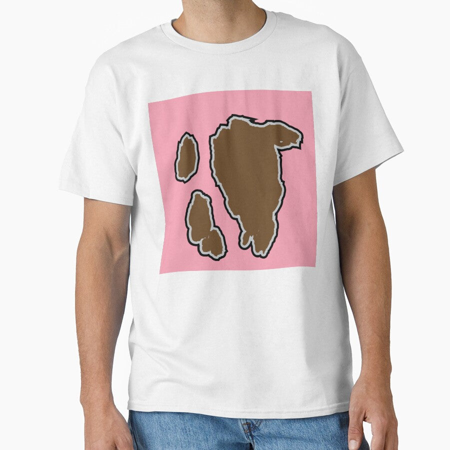 Big Brown Cow Pattern Pink Cowhide by Cow-Print-Stuff - Adult & Kids T-Shirts, Sweatshirts & Hoodies apparel design preview 1