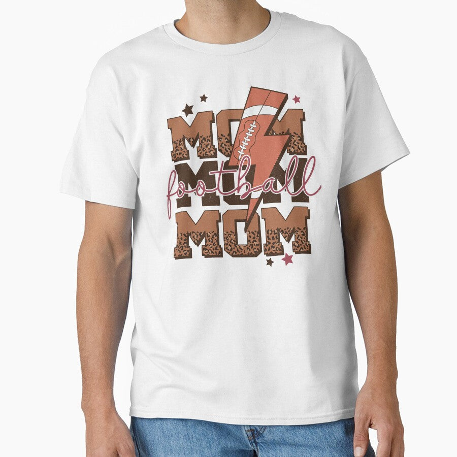 Mom Football (Mother's Day) by Hope London - Adult & Kids T-Shirts, Sweatshirts & Hoodies apparel design preview 1