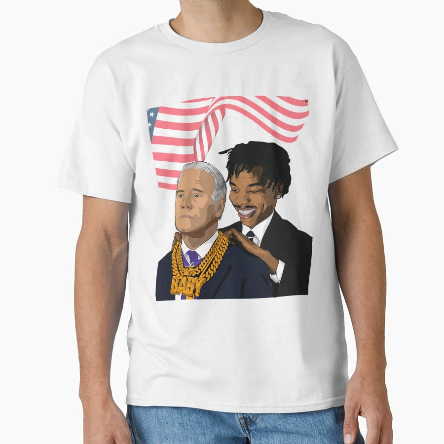 Joe Biden Lil Meme T-Shirt - Novelty Apparel Men Women - T-Shirt, Sweatshirt, Hoodie