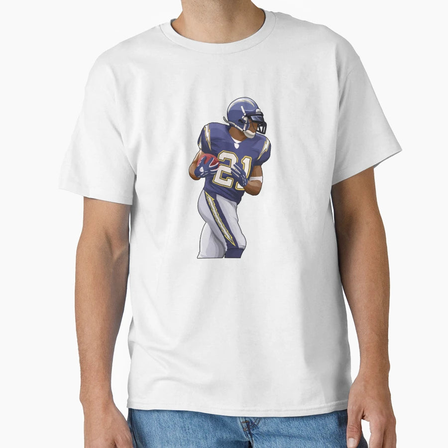 Ladainian Tomlinson 21 Runnng Back T-Shirt - Aesthetic Graphic Unisex - T-Shirt, Sweatshirt, Hoodie