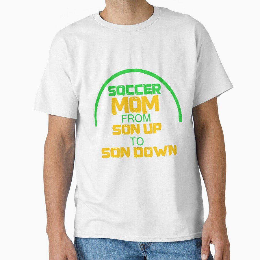 Soccer mom son mothers day by lapolonaise - Adult & Kids T-Shirts, Sweatshirts & Hoodies apparel design preview 1
