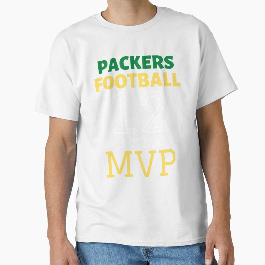 Packers Football Mvp T-Shirt - Graphic Print Men Women - T-Shirt, Sweatshirt, Hoodie