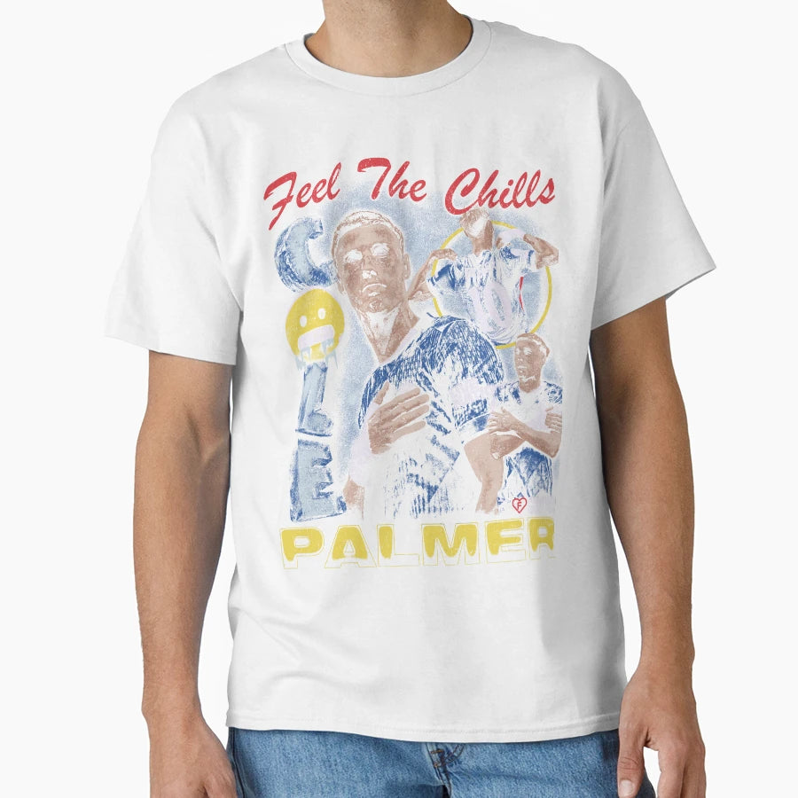 Cole Palmer Feel Chills T-Shirt - Trendy Graphic Unisex - T-Shirt, Sweatshirt, Hoodie