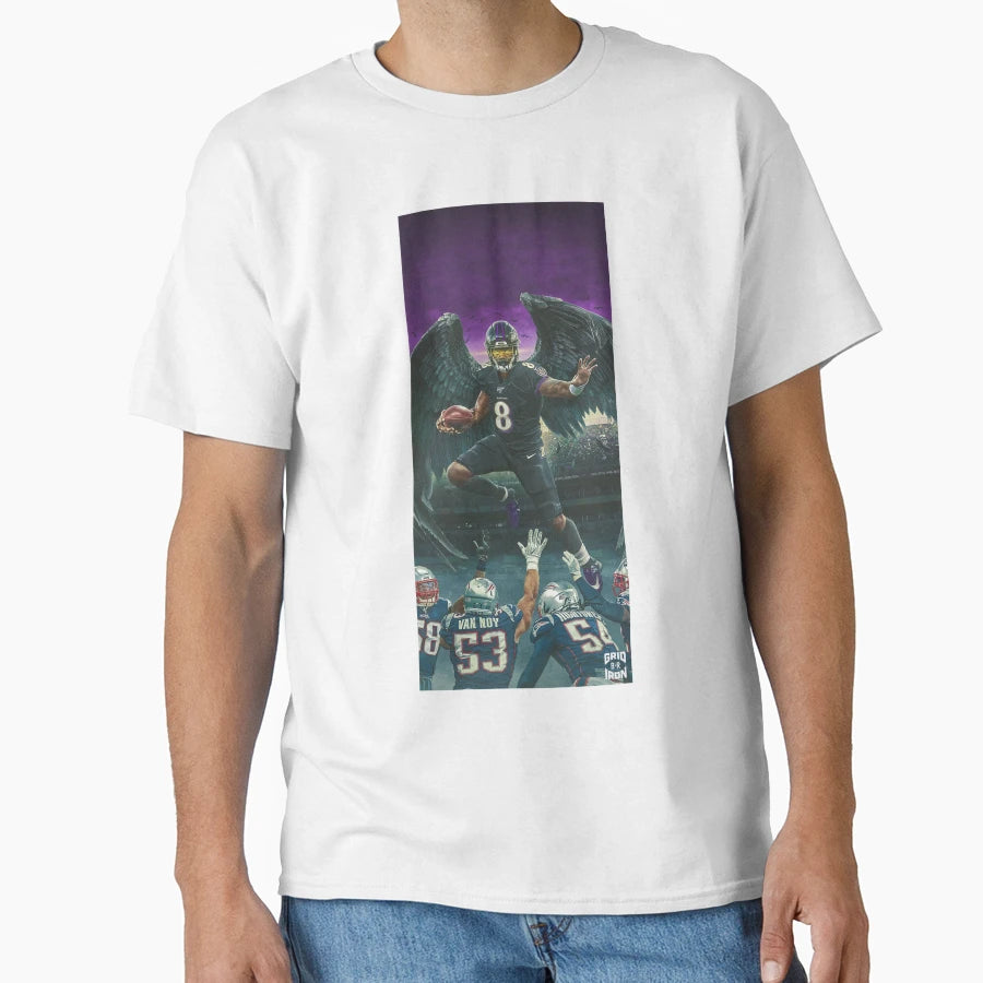Football T-Shirt - Custom Art Print Men Women - T-Shirt, Sweatshirt, Hoodie
