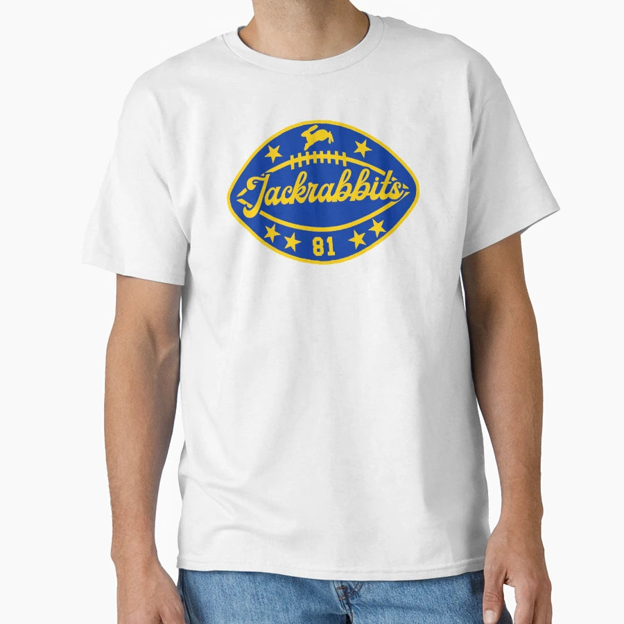 Jackrabbits Football T-Shirt - Graphic Print Unisex - T-Shirt, Sweatshirt, Hoodie