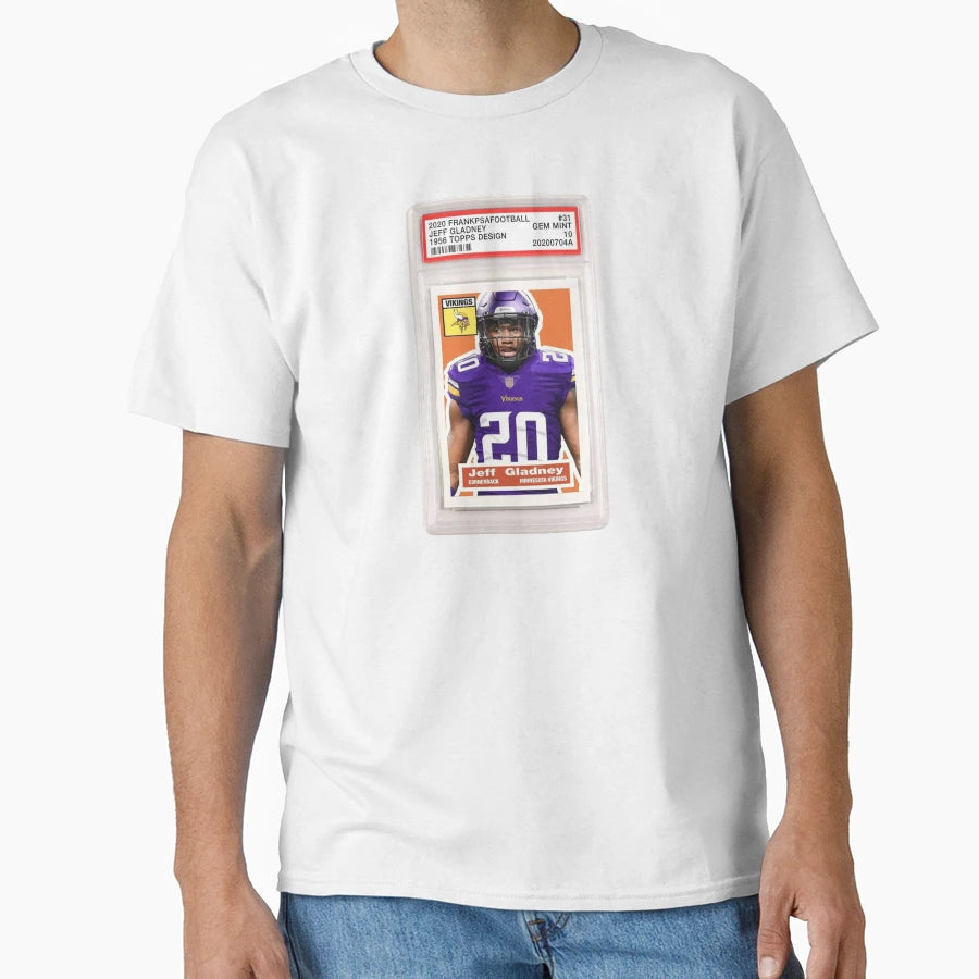 Jeff Gladney Card T-Shirt - Fun Novelty Design Unisex - T-Shirt, Sweatshirt, Hoodie
