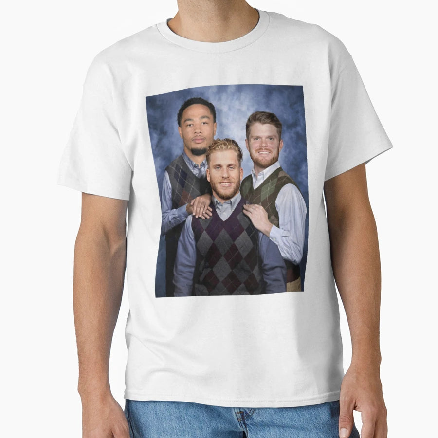 Sam Darnold Jaxon Smith Njigba T-Shirt - Casual Everyday Wear Men Women - T-Shirt, Sweatshirt, Hoodie