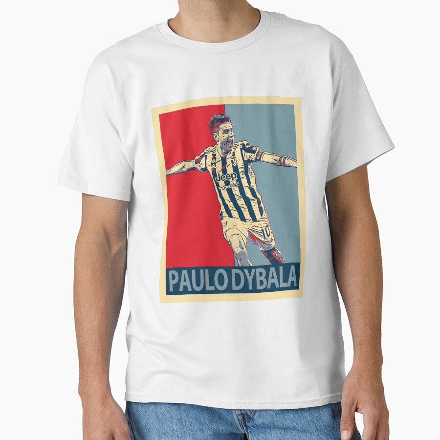 Paulo Dybala by VickyGolden - Adult & Kids T-Shirts, Sweatshirts & Hoodies apparel design preview 1