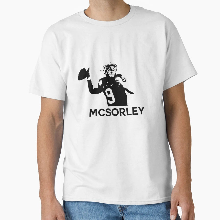 Trace Mcsorley Black And White T-Shirt - Minimalist Print Men Women - T-Shirt, Sweatshirt, Hoodie