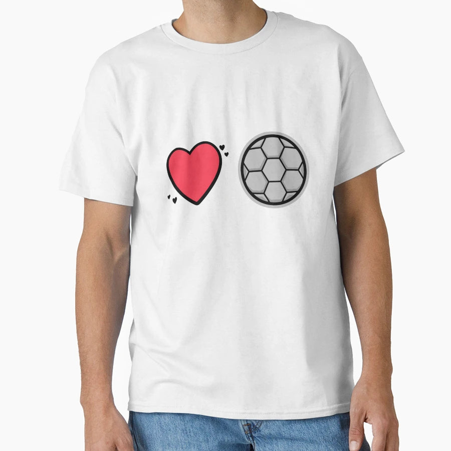 Love Football T-Shirt - Novelty Apparel Unisex - T-Shirt, Sweatshirt, Hoodie