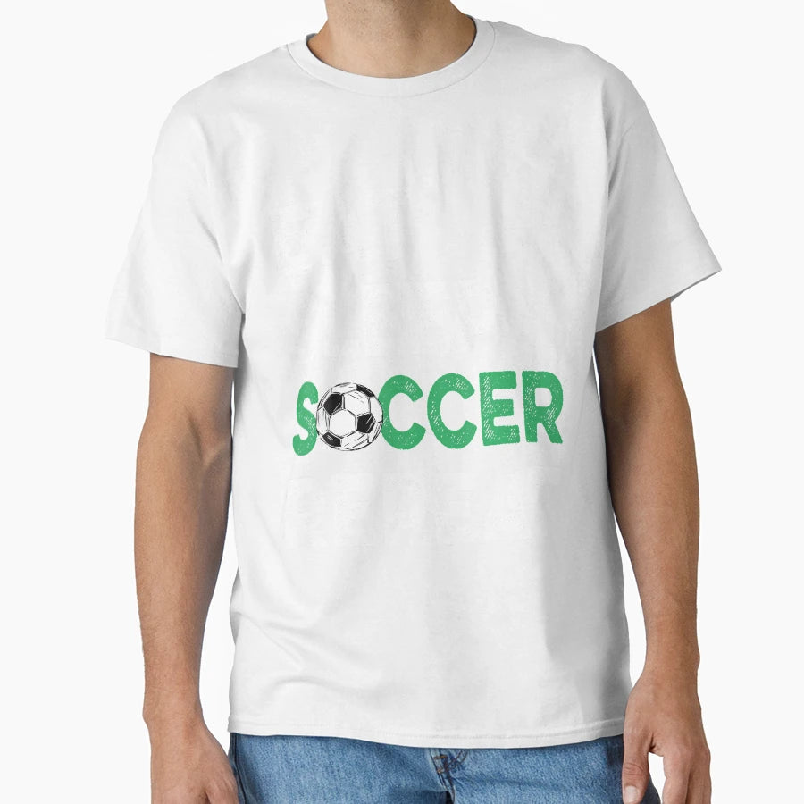Eat Sleep Soccer Repeat Fnuuy Soccer T-Shirt - Graphic Print Men Women - T-Shirt, Sweatshirt, Hoodie