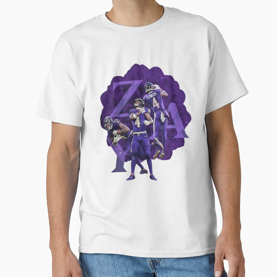 Zay Flowers T-Shirt - Casual Everyday Wear for Adults - T-Shirt, Sweatshirt, Hoodie