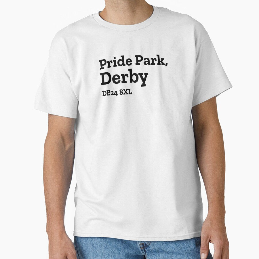 Derby Stadium Address by The Chuck Wagon - Adult & Kids T-Shirts, Sweatshirts & Hoodies apparel design preview 1