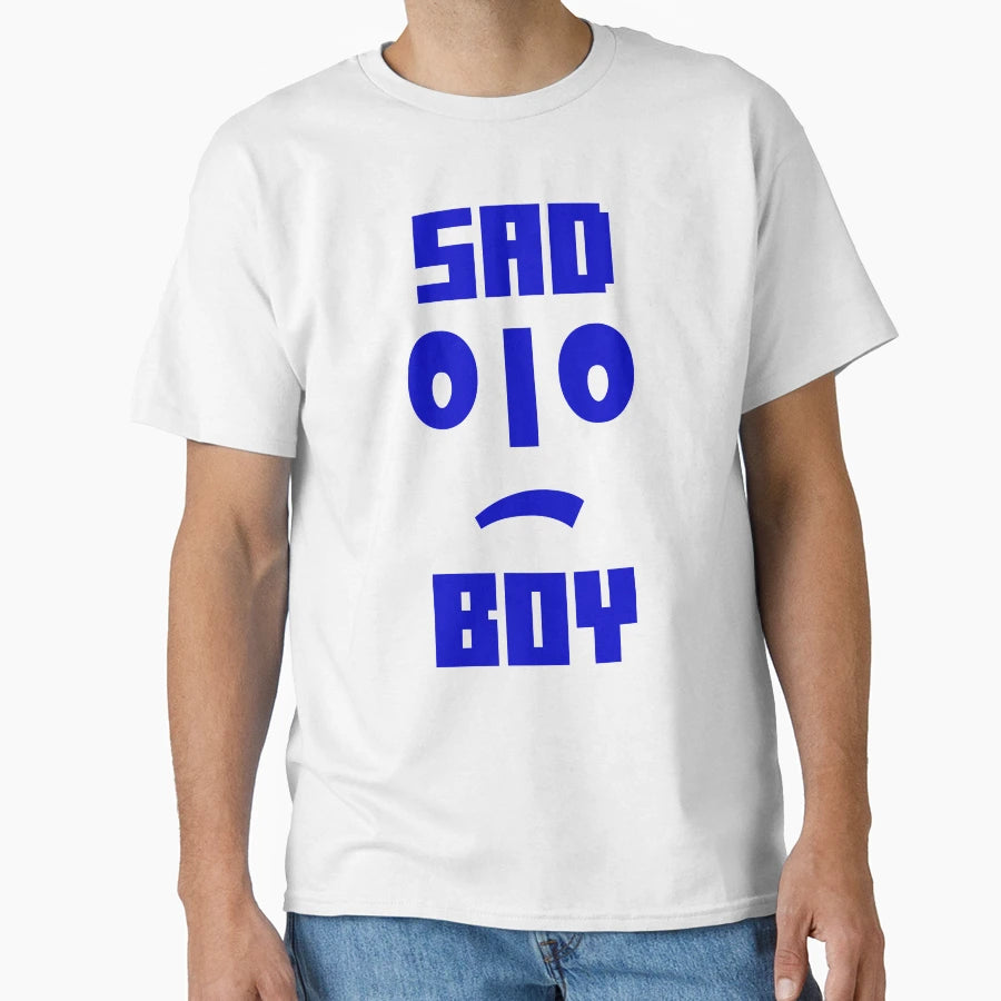Sad Blue T-Shirt - Fun Novelty Design for Adults - T-Shirt, Sweatshirt, Hoodie