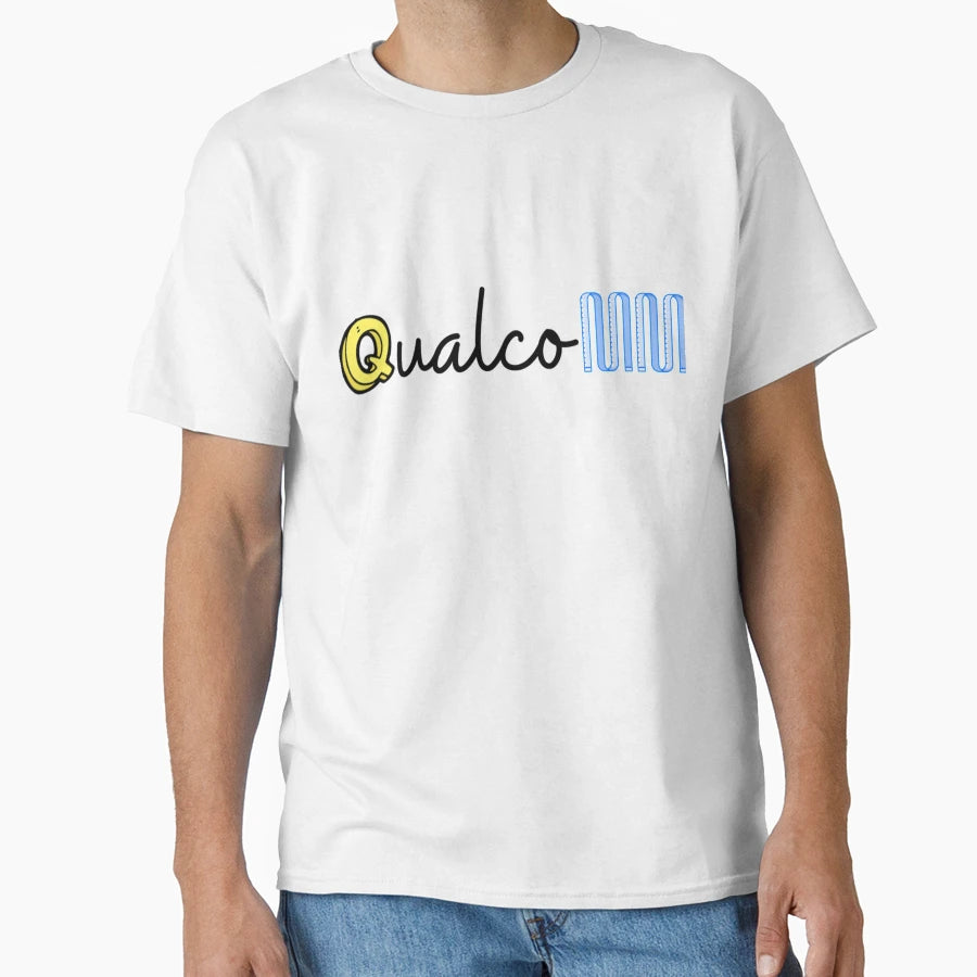 Qualcomm Logo T-Shirt - Trendy Graphic for Adults - T-Shirt, Sweatshirt, Hoodie