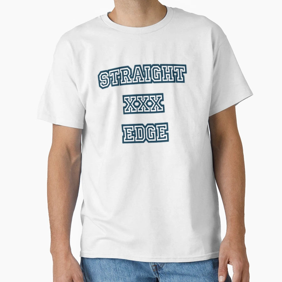 Straight Xxx Edge T-Shirt - Fun Novelty Design for Adults - T-Shirt, Sweatshirt, Hoodie