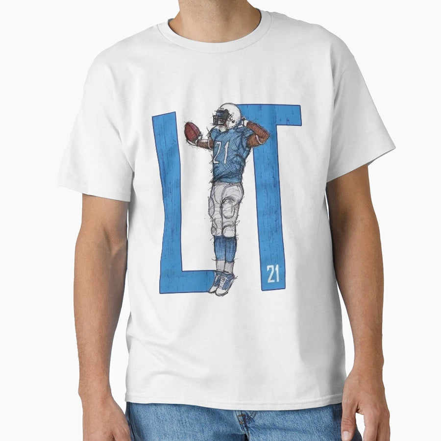 Ladainian Tomlinson San Diego Throwbacks S T-Shirt - Novelty Apparel Unisex - T-Shirt, Sweatshirt, Hoodie