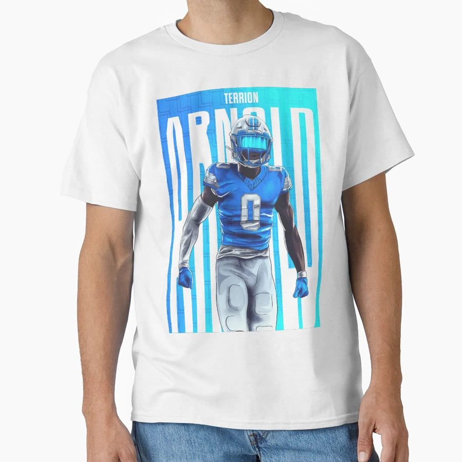 Lions Cornerback Terrion Arnold T-Shirt - Trendy Graphic for Adults - T-Shirt, Sweatshirt, Hoodie