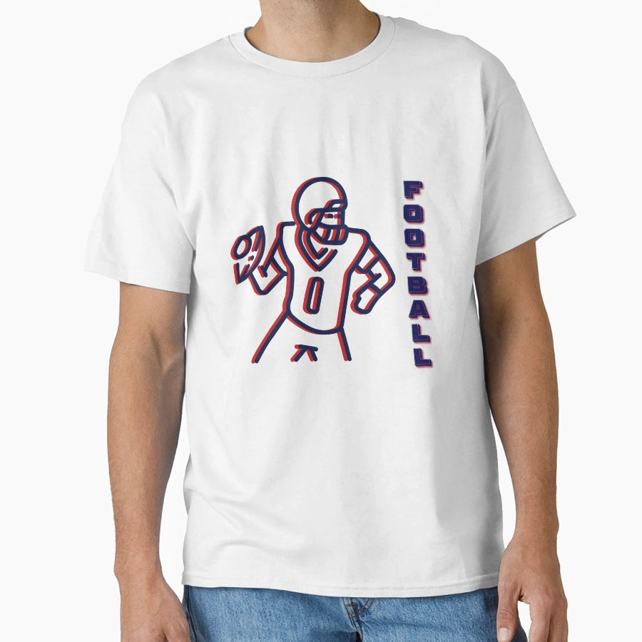 Football Season T-Shirt - Trendy Graphic for Adults - T-Shirt, Sweatshirt, Hoodie