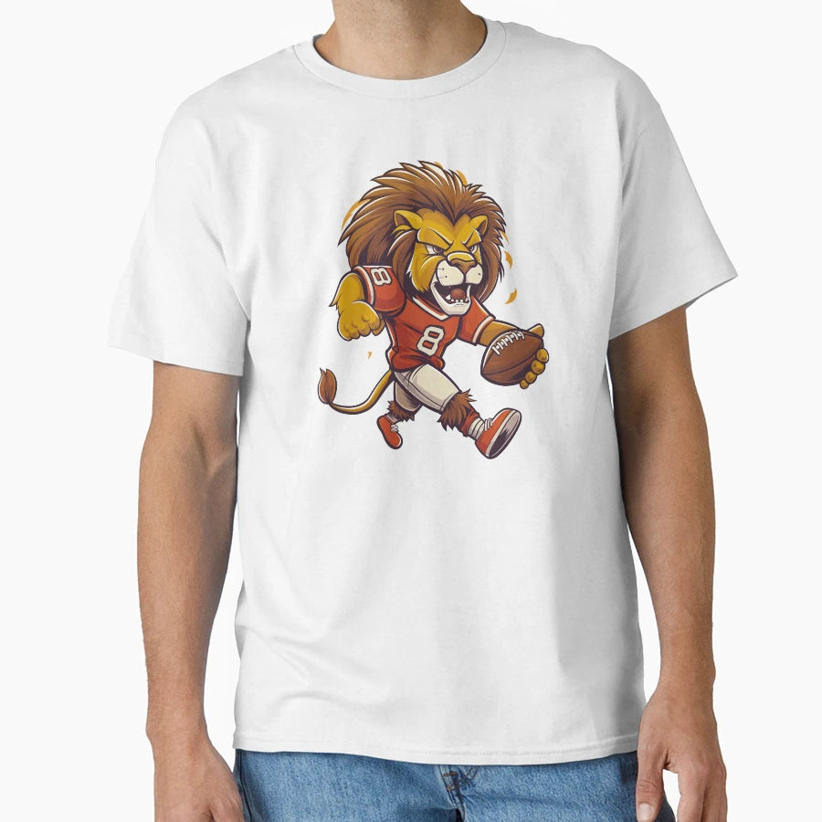 Lions Football T-Shirt - Streetwear Style for Adults - T-Shirt, Sweatshirt, Hoodie