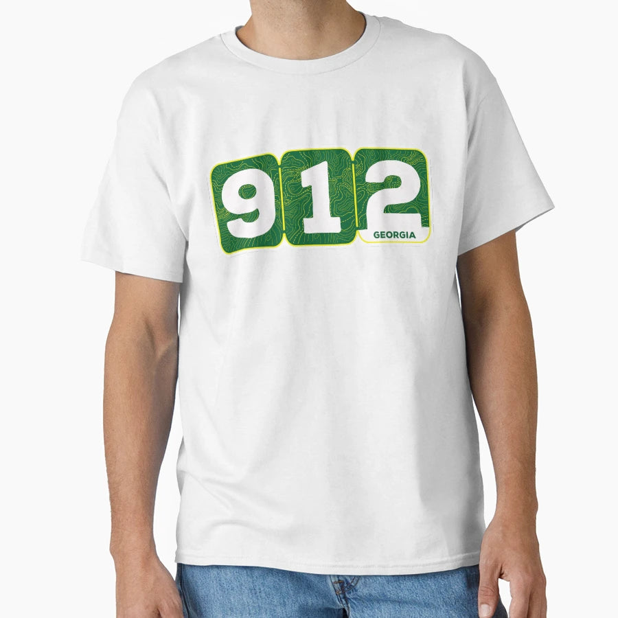 Area Code 912 T-Shirt - Aesthetic Graphic Unisex - T-Shirt, Sweatshirt, Hoodie