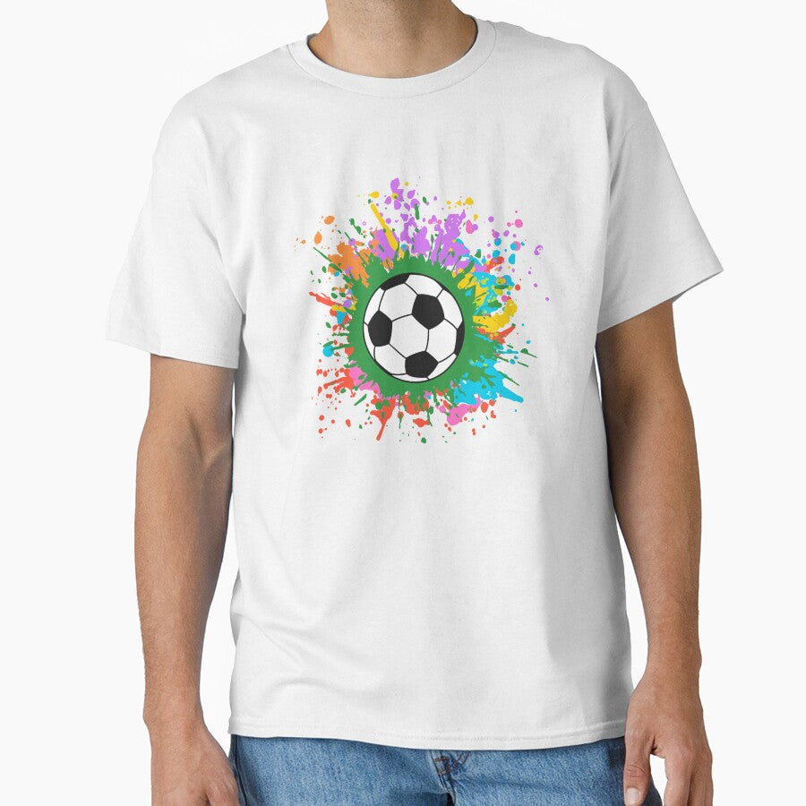 Funny Soccer Ball Coach Player Athletic Sports Design - Adult & Kids T-Shirts, Sweatshirts & Hoodies apparel design preview 1