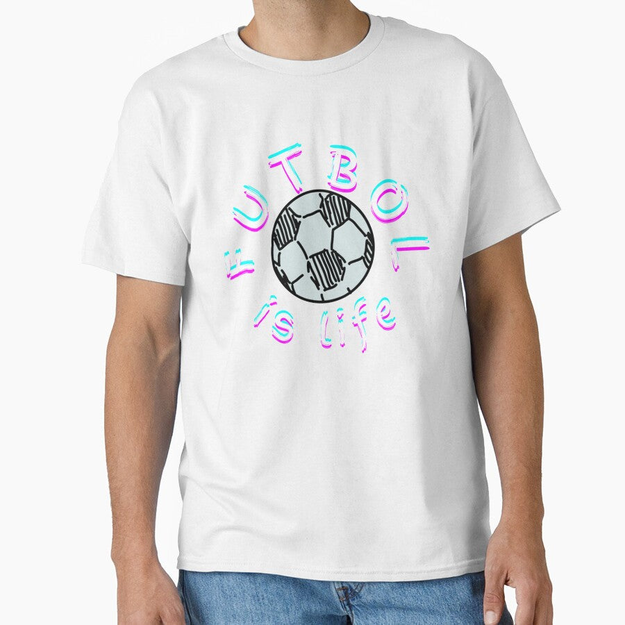 Roy Kent Futbol Is Life Active by MichaelSheppard - Adult & Kids T-Shirts, Sweatshirts & Hoodies apparel design preview 1