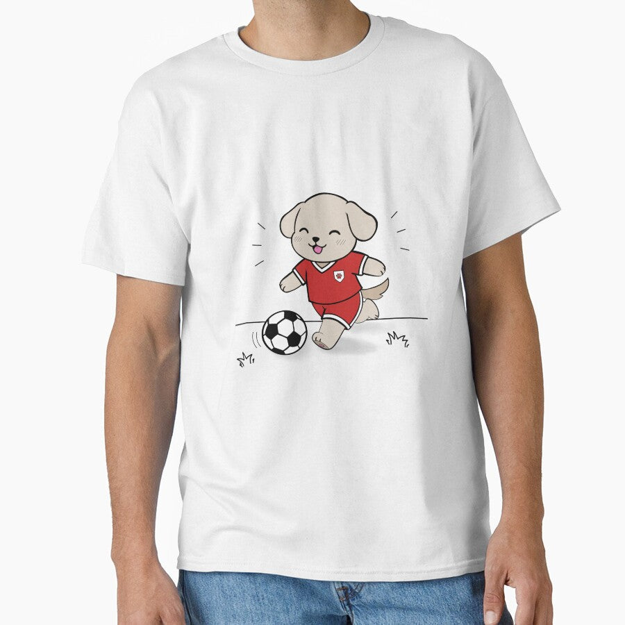 Football dog by Delmu16 - Adult & Kids T-Shirts, Sweatshirts & Hoodies apparel design preview 1