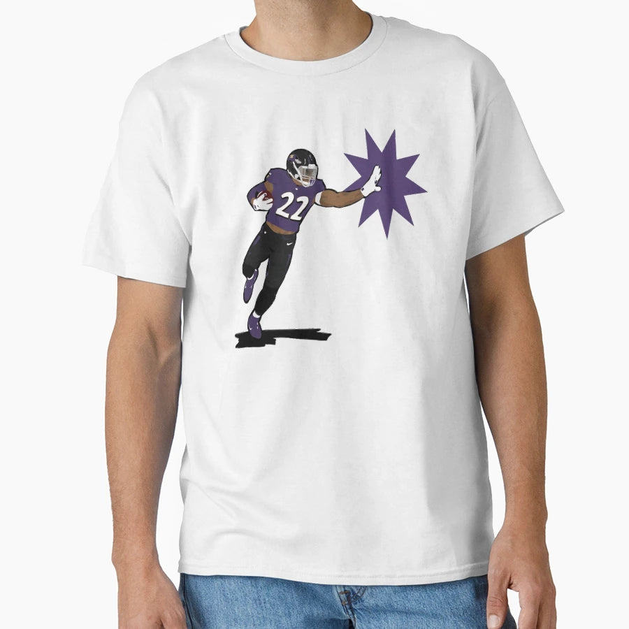 Derrick King Henry Rb Baltimore Ravens T-Shirt - Streetwear Style Unisex - T-Shirt, Sweatshirt, Hoodie
